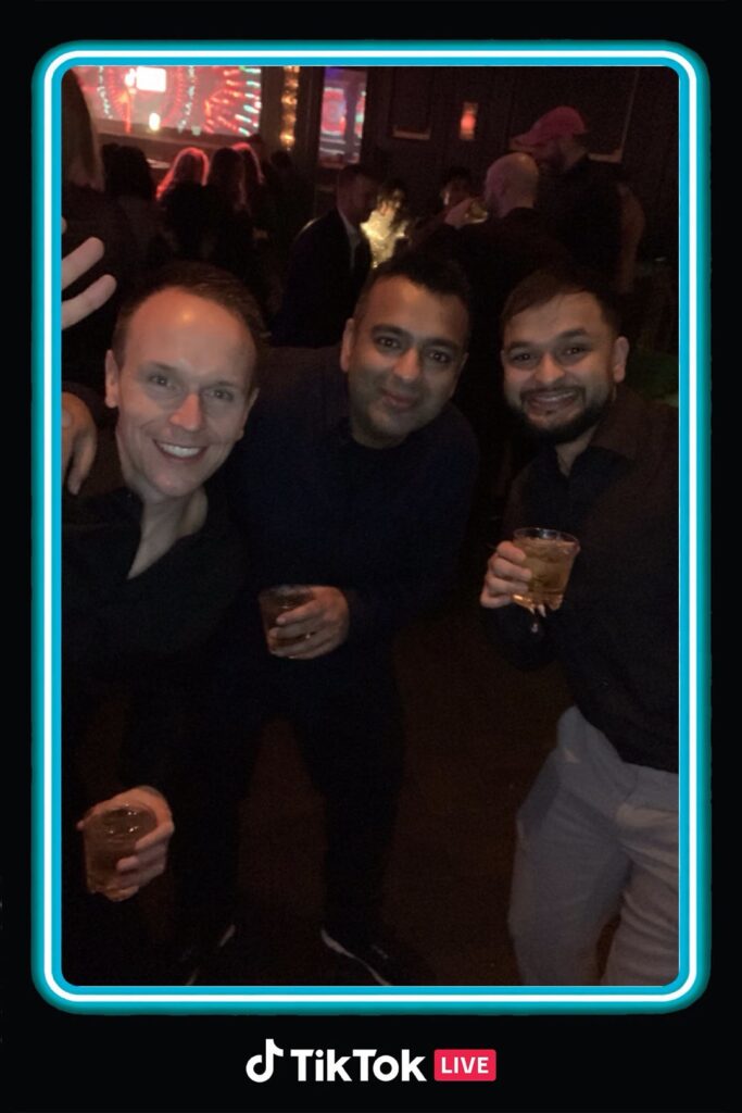 Dipesh, Ben and Sitesh at TikTok US Creator Summit 2026
